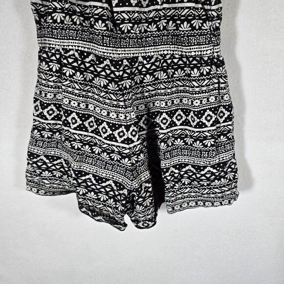 Old Navy Girls Kids Dress Black White Cotton Size L (10-12) - Picture 8 of 10